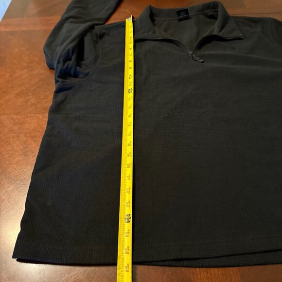Starter Mens XL Black Half-Zip Pullover - Picture 8 of 8